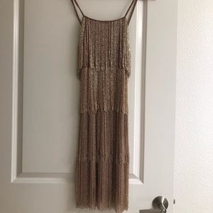 Gold Flapper Dress - BHLDN